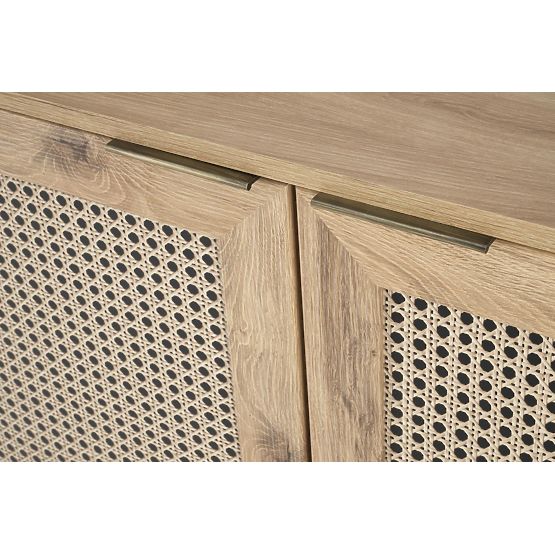 Cassettiera BORNEO KM-2 rovere artisan/nero