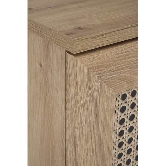 Cassettiera BORNEO KM-2 rovere artisan/nero