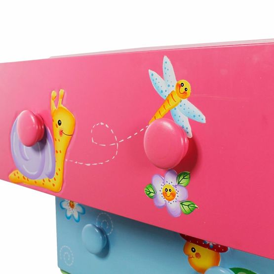 Cassettiera con cassetti Magico Giardino - mobile per bambini