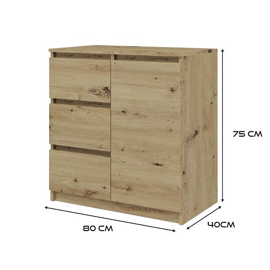 Cassettiera Malwa 1D3S ARTISAN