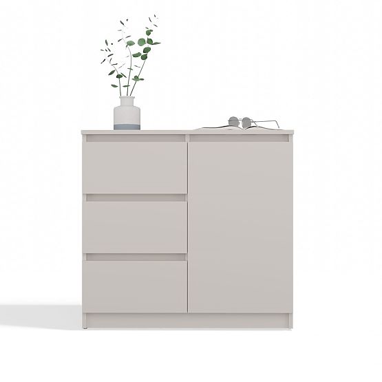 Cassettiera Malwa 1D3S CASHMERE BEIGE