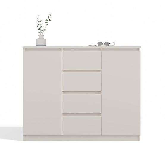 Cassettiera Malwa 2D4S 120 CASHMERE BEIGE