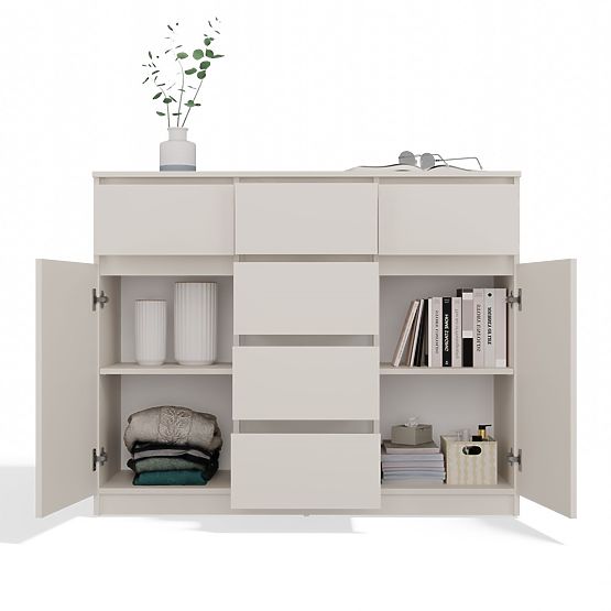 Cassettiera Malwa 2D6S CASHMERE BEIGE