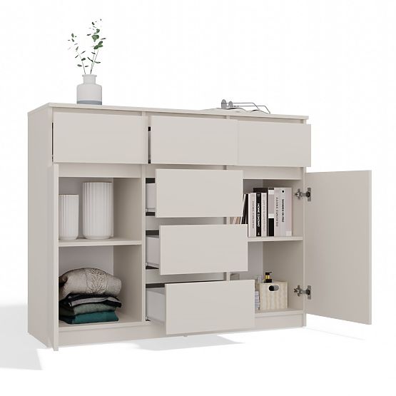 Cassettiera Malwa 2D6S CASHMERE BEIGE