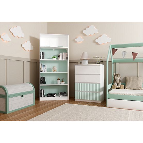 Cassettiera Malwa M4 ARTESO MINT Menta