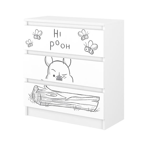 Cassettiera per bambini Winnie the Pooh
