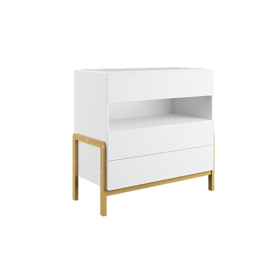 Cassettiera Viktor - bianca