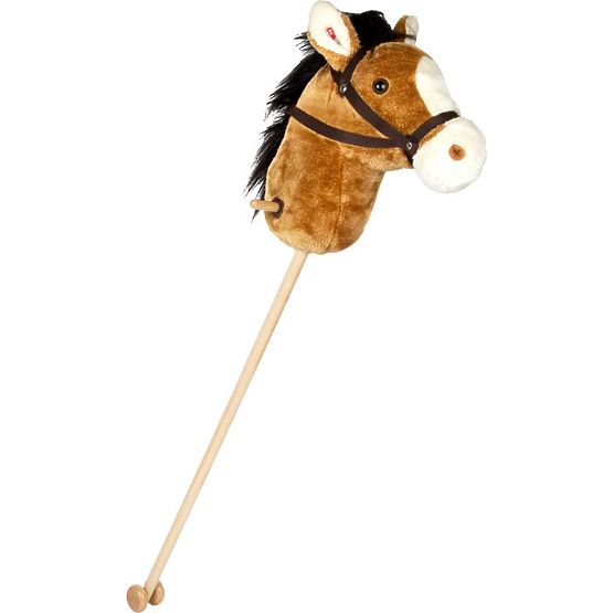 Cavallino Nico su bastone con ruote