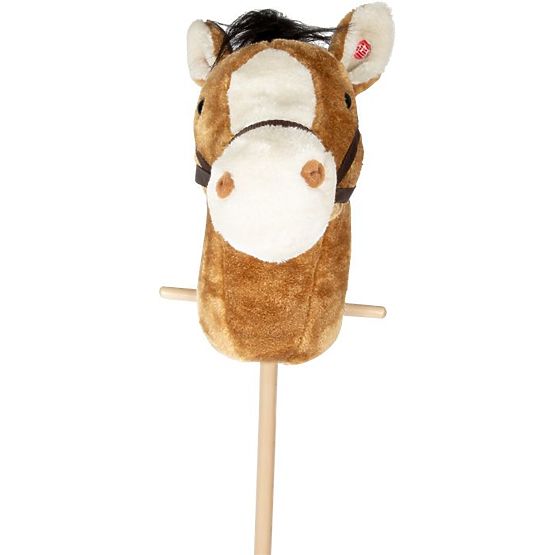 Cavallino Nico su bastone con ruote