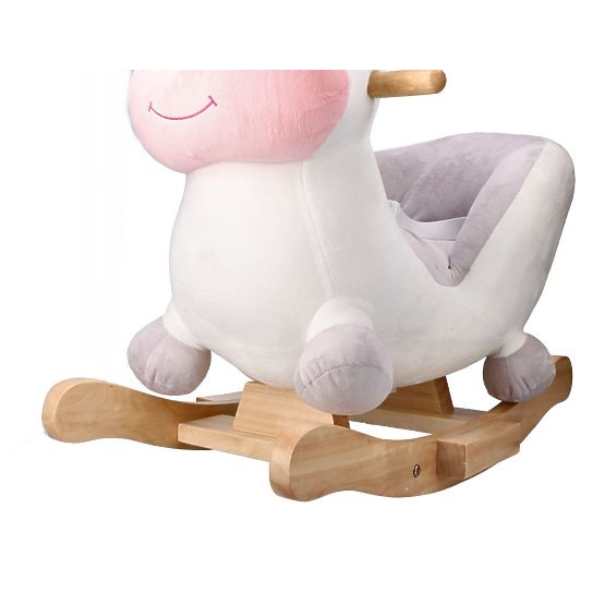 Cavallo a dondolo con poltroncina dolce unicorno