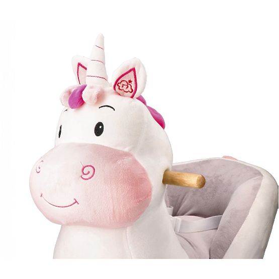 Cavallo a dondolo con poltroncina dolce unicorno