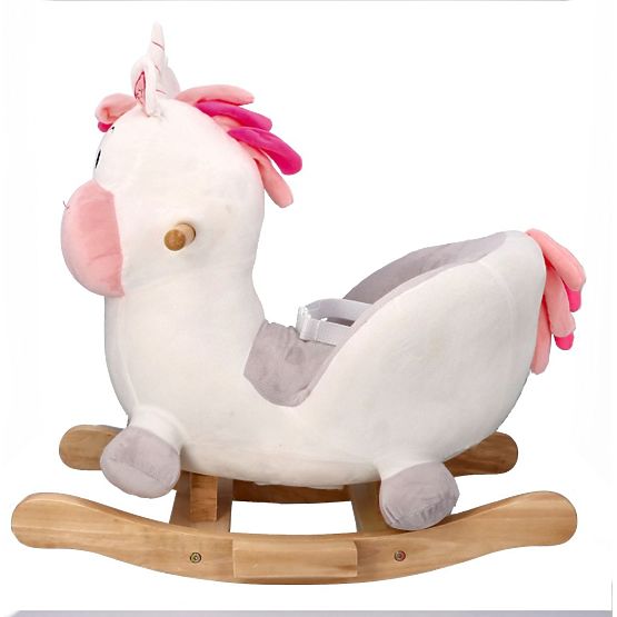 Cavallo a dondolo con poltroncina dolce unicorno