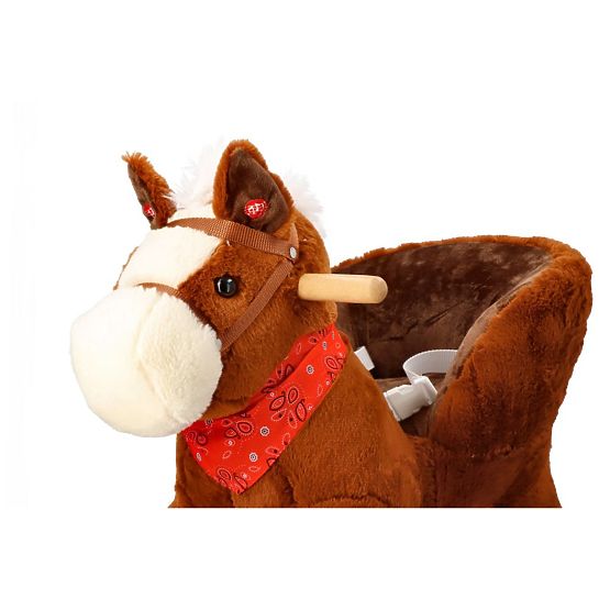 Cavallo a dondolo con seggiolino e ruote