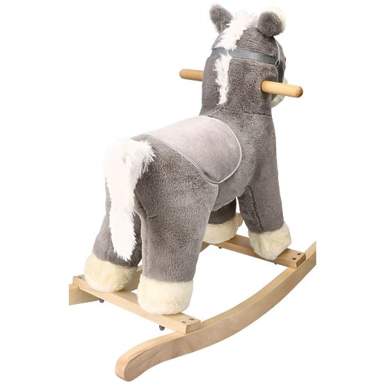 Cavallo a dondolo di peluche Siwek