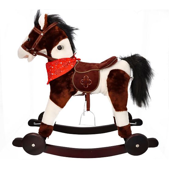 Cavallo a dondolo interattivo Łatek
