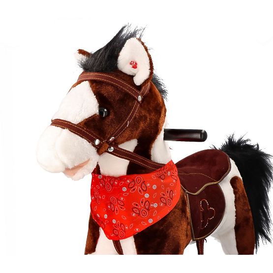 Cavallo a dondolo interattivo Łatek