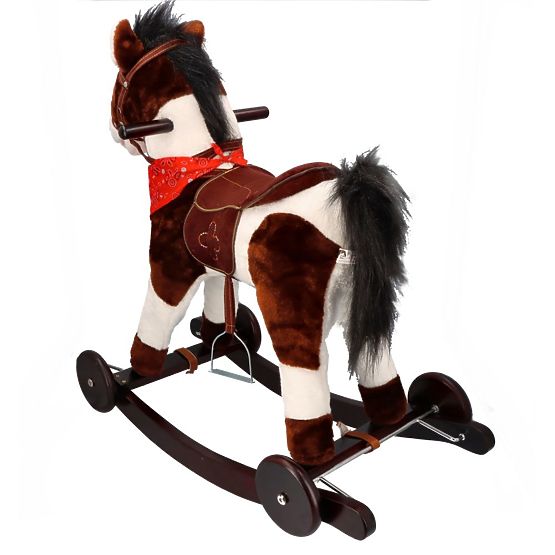 Cavallo a dondolo interattivo Łatek