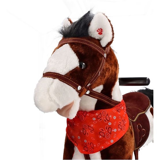 Cavallo a dondolo interattivo Łatek