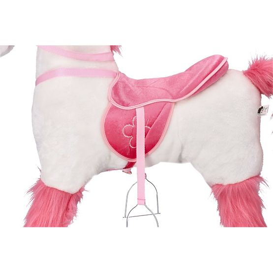 Cavallo a dondolo interattivo unicorno bianco