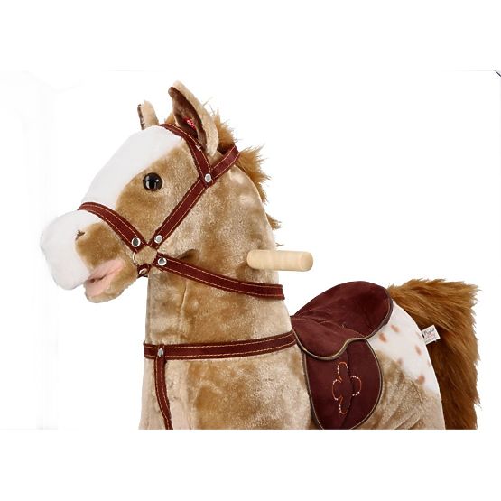 Cavallo a dondolo Mustang con ruote