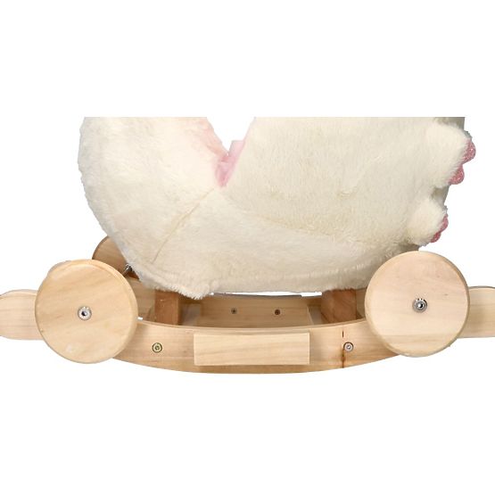 Cavallo a dondolo regina dei cigni con ruote