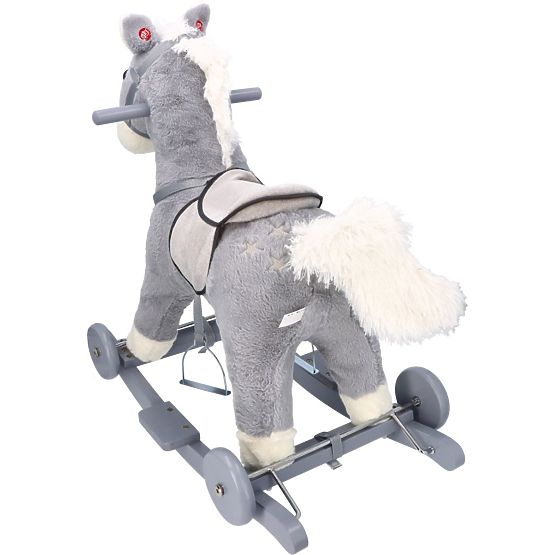 Cavallo a dondolo Siwek con ruote