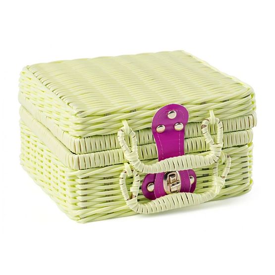 Cestino da picnic color lime