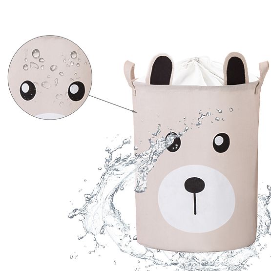 Cesto per giocattoli - orsetto