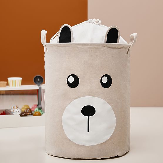 Cesto per giocattoli - orsetto