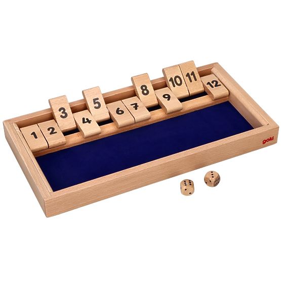 Chiudi la scatola gioco logico