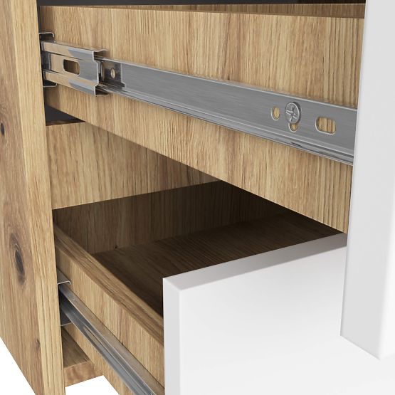 COMÒ CL100 6 CASSETTI PK ROVERE ARTISAN / BIANCO