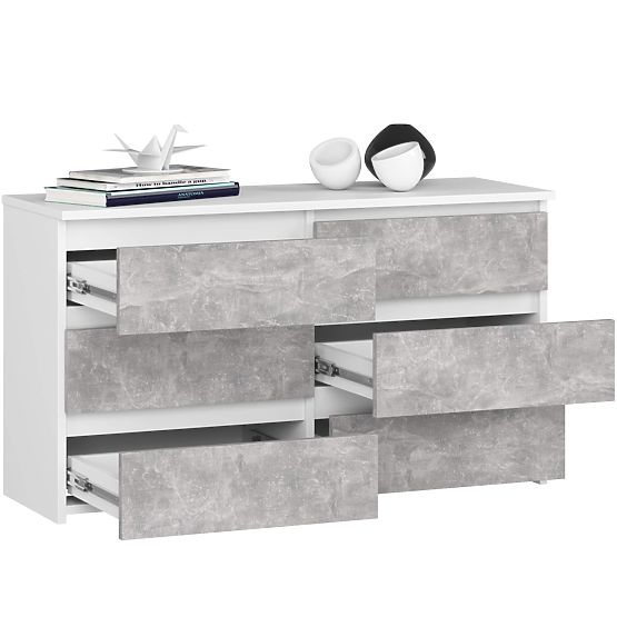 COMÒ CL100 6SZ PK BIANCO / CEMENTO