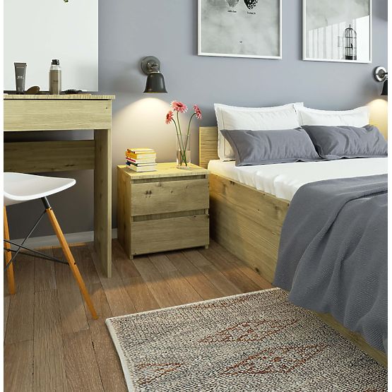 Comodino CL2 2SZ CLP PK ROVERE ARTISAN