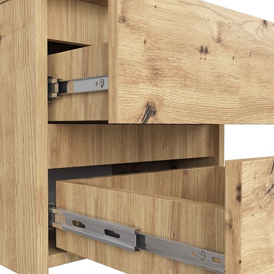 Comodino CL2 2SZ CLP PK ROVERE ARTISAN
