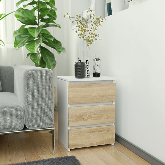 COMÒ CL3/40 PK BIANCO / ROVERE SONOMA