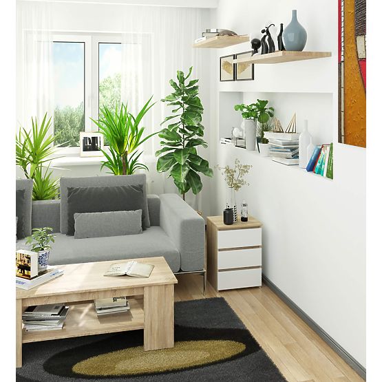 COMÒ CL3/40 PK ROVERE SONOMA / BIANCO