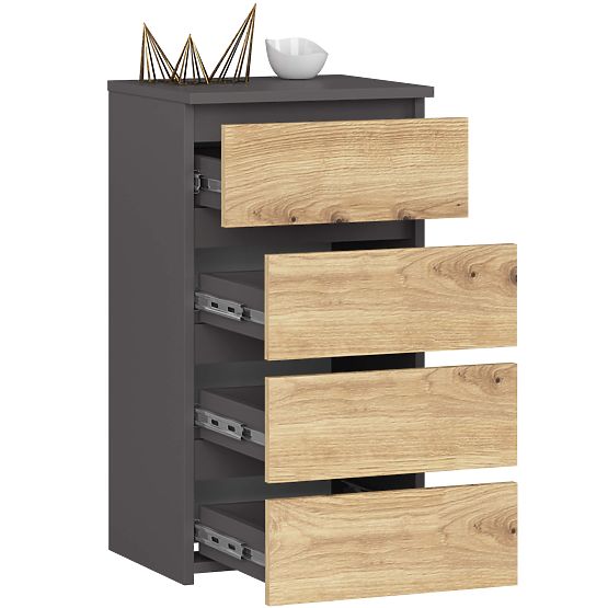 COMÒ CL4 PK GRAFITE GRIGIO / ROVERE ARTIGIANO