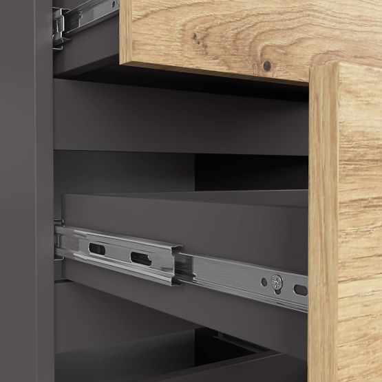 COMÒ CL4 PK GRAFITE GRIGIO / ROVERE ARTIGIANO