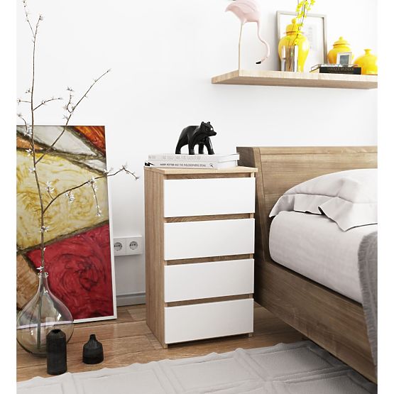 COMÒ CL4 PK ROVERE SONOMA / BIANCO