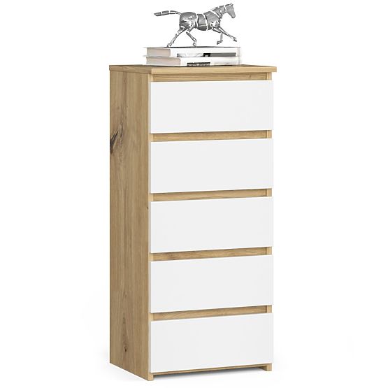 COMÒ CL5 PK ROVERE ARTIGIANO / BIANCO