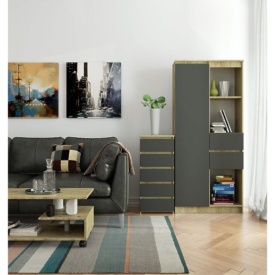 COMÒ CL5 PK ROVERE ARTISAN / GRIGIO