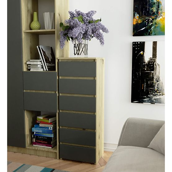 COMÒ CL6 PK ROVERE ARTISAN / GRIGIO
