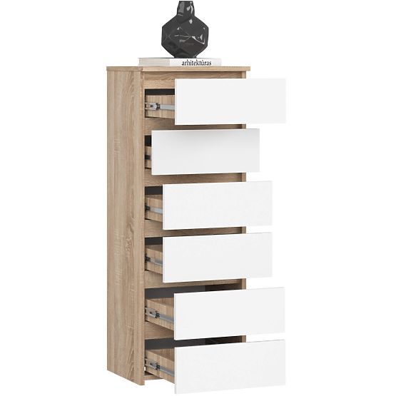 COMÒ CL6 PK ROVERE SONOMA / BIANCO