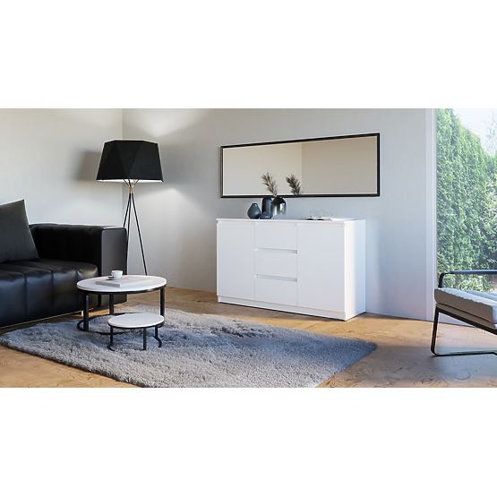 Comò COSTA 1D3S/2D3S BIANCO