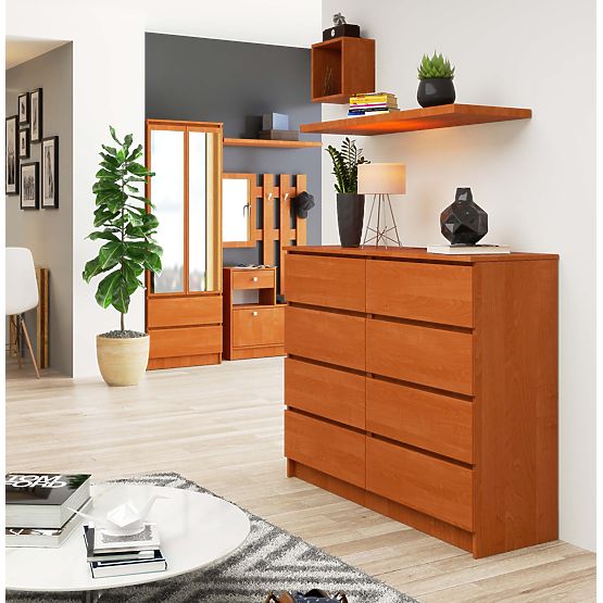 COMÒ K 120 cm 8 CASSETTI PK ONTANO