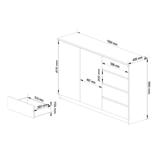 COMÒ K013 CLP PK BIANCO