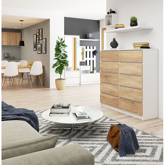 COMÒ K120 10SZ CLP PK BIANCO / SONOMA