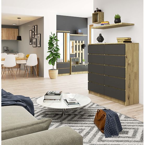 COMÒ K120 10SZ CLP PK ROVERE ARTISAN / GRIGIO