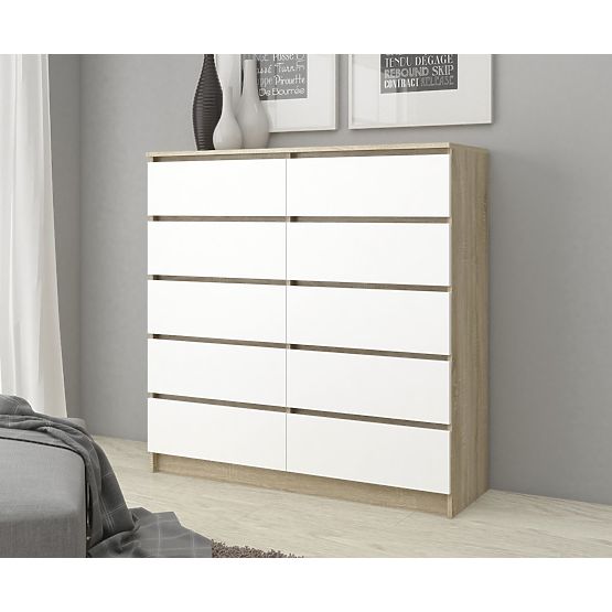 COMÒ K120 10SZ CLP PK ROVERE SONOMA / BIANCO