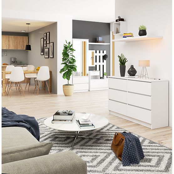 COMÒ K120 6 CASSETTI CLP PK BIANCO